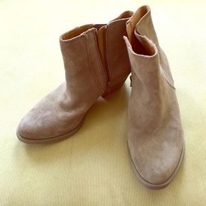 Nine West suede booties