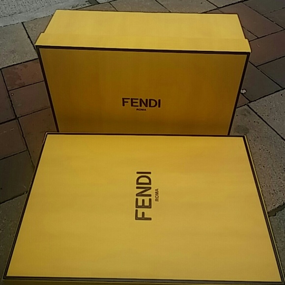 Fendi boxes empty exellent condition