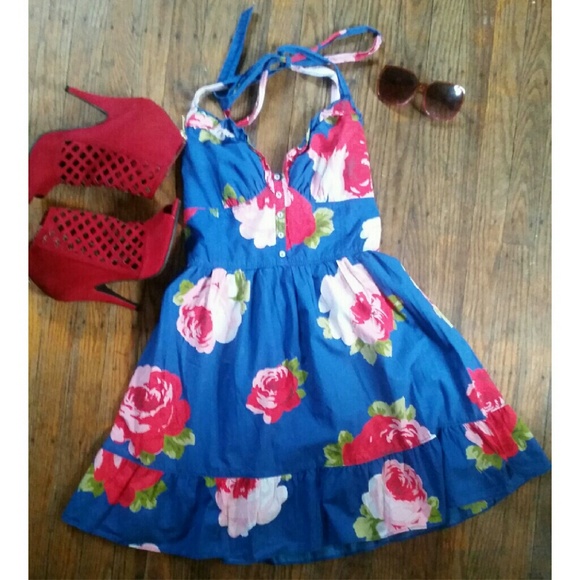 Halter Floral Sundress