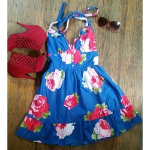 Halter Floral Sundress
