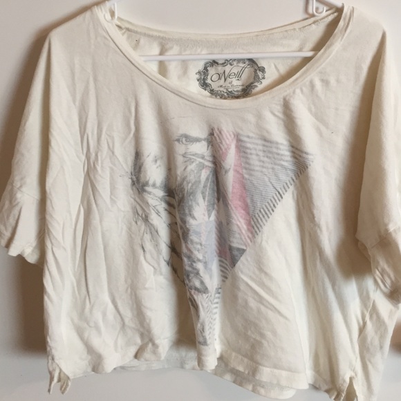 graphic crop top from o'neill.