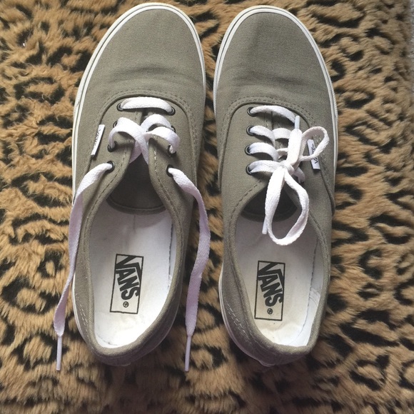 ** MAKE AN OFFER! ** Gray Vans sneakers!