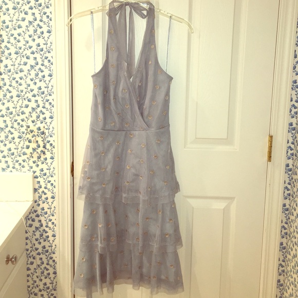 BGBG Chiffon Halter Dress - Picture 1 of 4