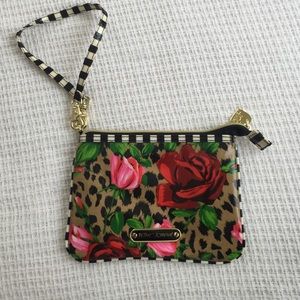 Betsey Johnson Wild Roses Wristlet