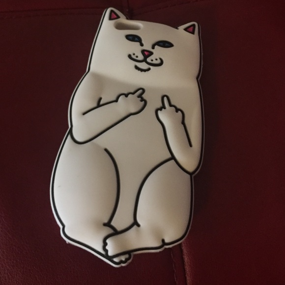 Silicone bad-kitty iPhone 6 case