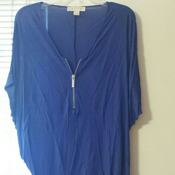 Michael Kors half zip shirt