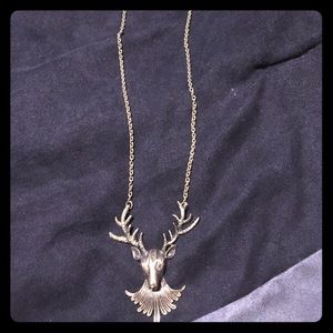 Necklace with deer