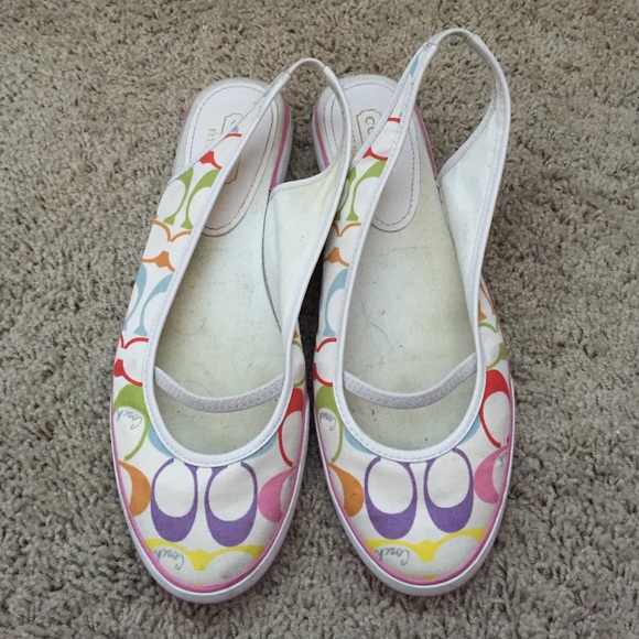 NEW Coach flats Size 9