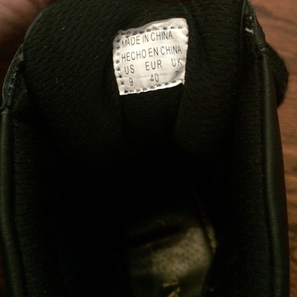 ALDO Black Sneaker Wedges with Velcro Stud Strap! - Picture 3 of 4