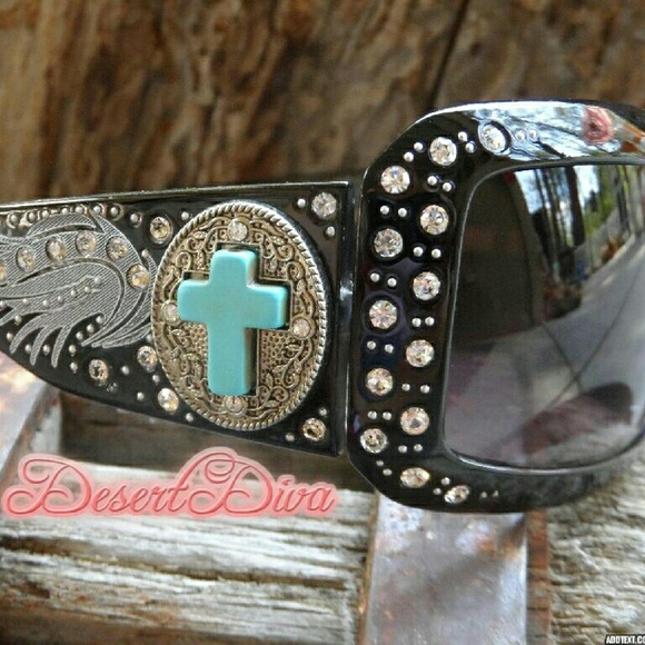 Accessories - Bling Cross Sunglasses