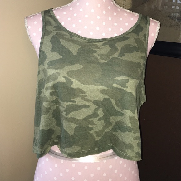 Camo tank top