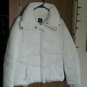 White Puffer Coat