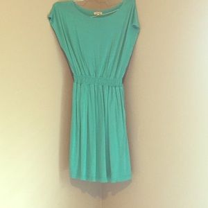 Green Piko Dress