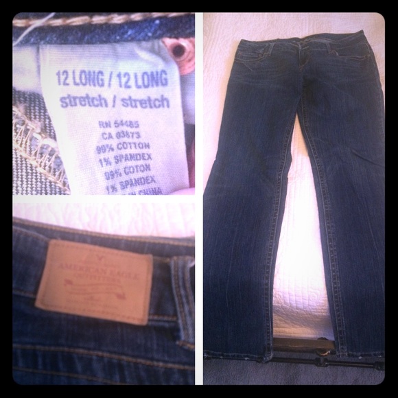 Long American Eagle dark jeans