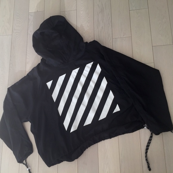 SOLD Off White c/o Virgil Abloh Hooded Anorak