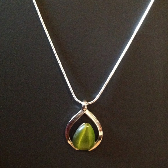 Jewelry - .925 Sterling Necklace with Charm