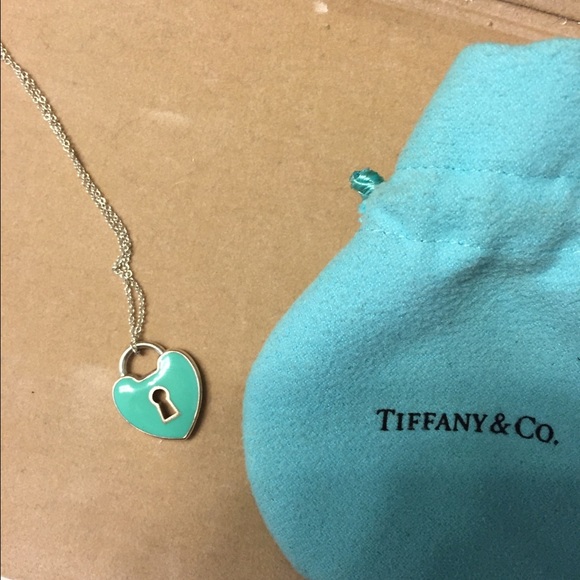 Tiffany blue heart necklace