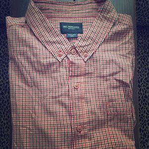 Long sleeve button down.