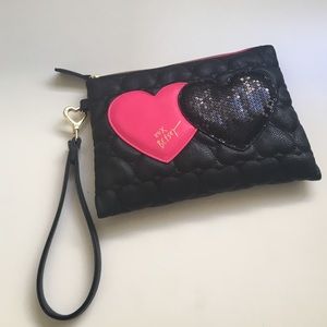 Betsey Johnson makeup bag, brand new condition