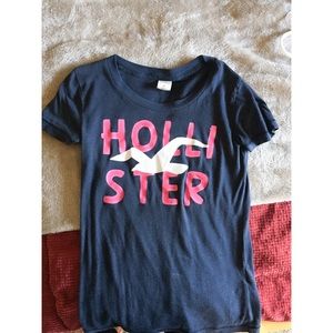 Hollister Navy Blue Tee