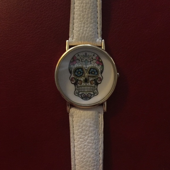 Novelty skull candy watch