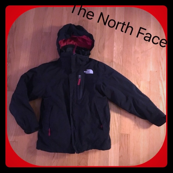 SOLD- The North Face YOUTH Triclimate Coat Sz 7/8