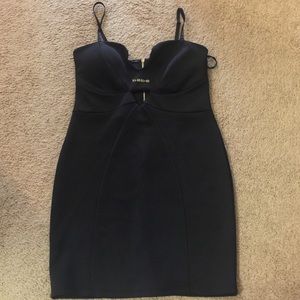 Black bebe dress