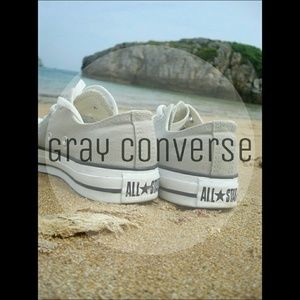 Gray converse (low top)