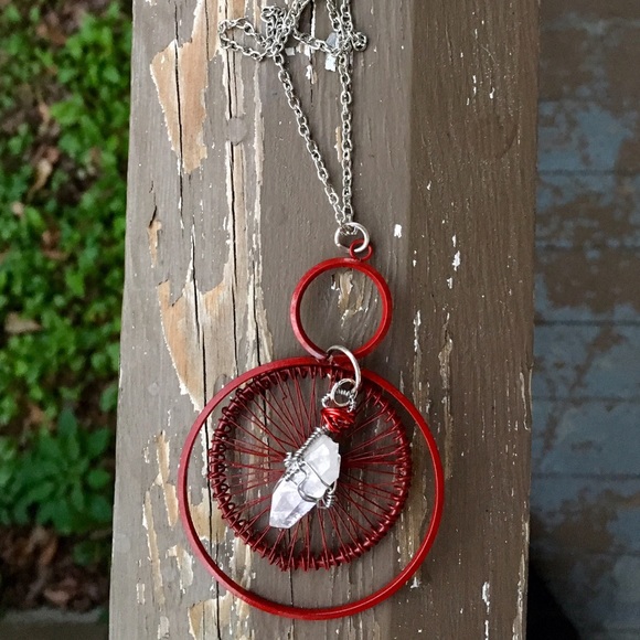 ✨❤️✨Clear Quartz handmade necklace