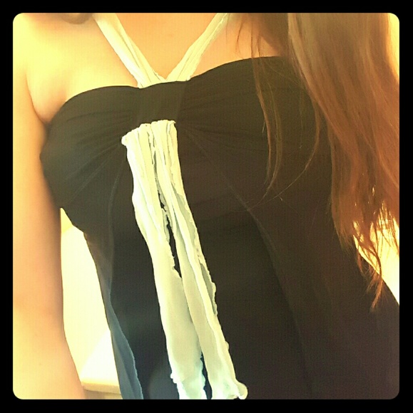 Bebe lace tank top