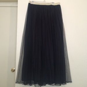 Black Poofy Skirt