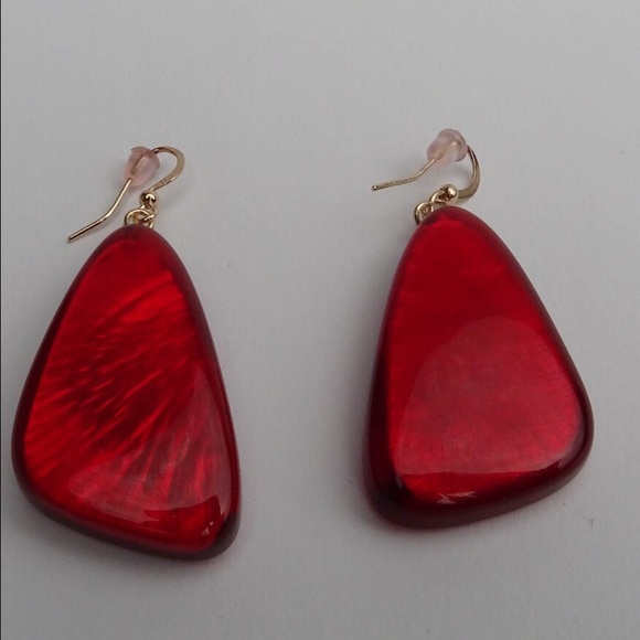 Style & Co. Jewelry - Red Resin Stone Shine Z350