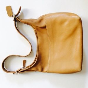 Coach vintage tan bag.
