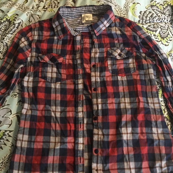 Flannel tee!