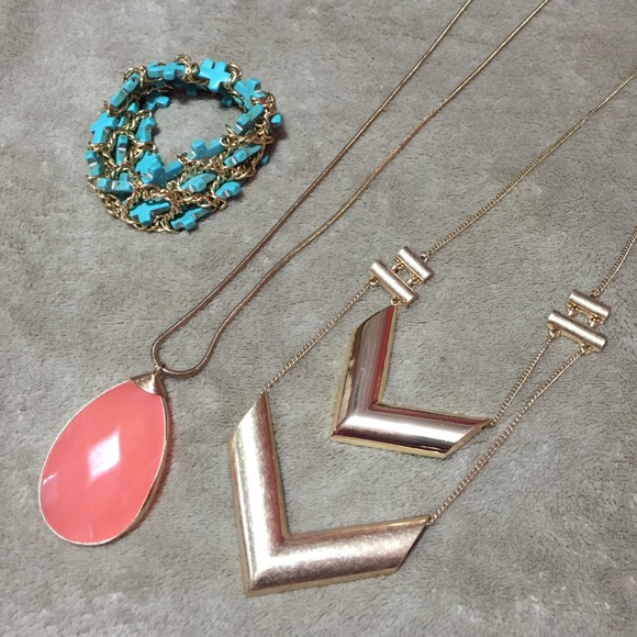 Necklaces and bracelet