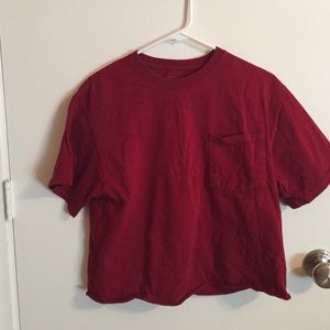 vintage pocket tee from fruit of the loom.