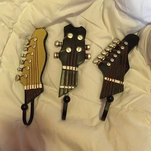 Guitar hooks (Set of 3)