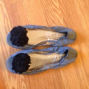 Madden Girl Celiia Peep Toe Flats--6.5