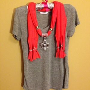 Vermillion Scarf