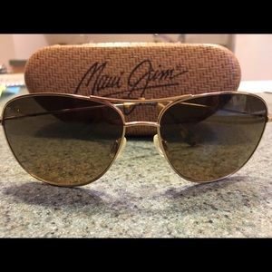 Maui Jim aviator sunglasses