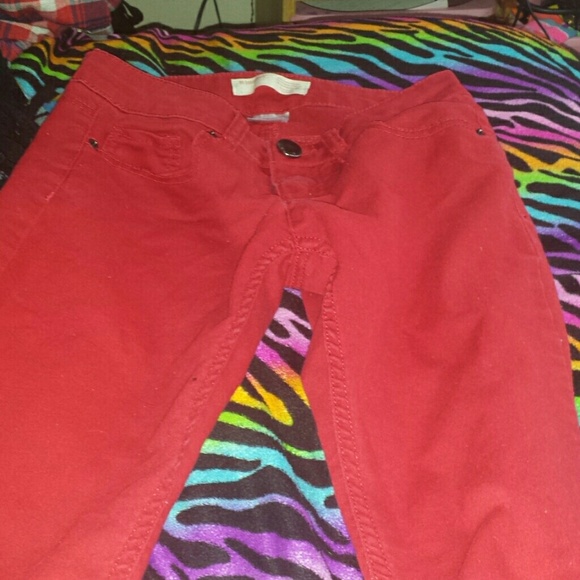 Red Fun Jeans