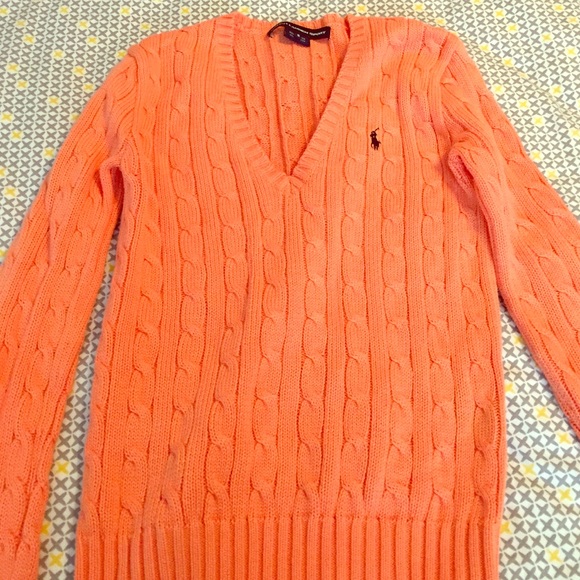 Ralph Lauren orange sweater