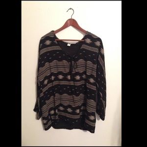 Old navy bohemian top size L