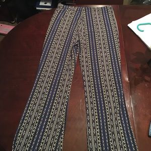 Tribal print pants