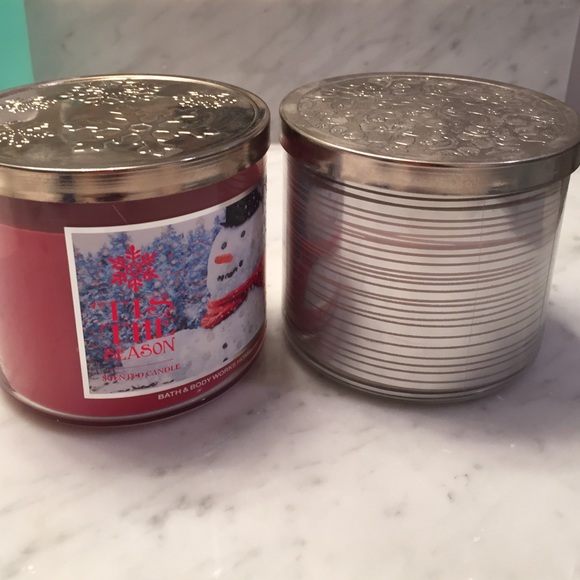 2 bath and body candles!!!!