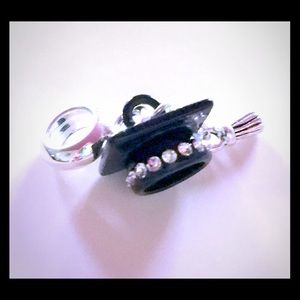 New: 3 Sterling Silver Graduation Charms