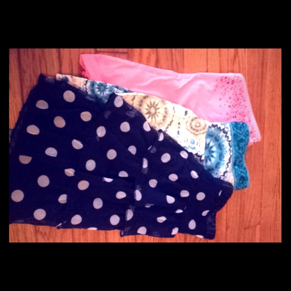 3 justice halter tops