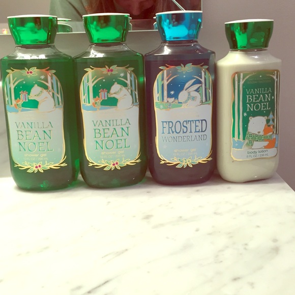 bath and body works body wash and lotion!!new!!