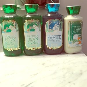 bath and body works body wash and lotion!!new!!