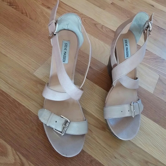 Steve Madden Wedge Strappy Heels